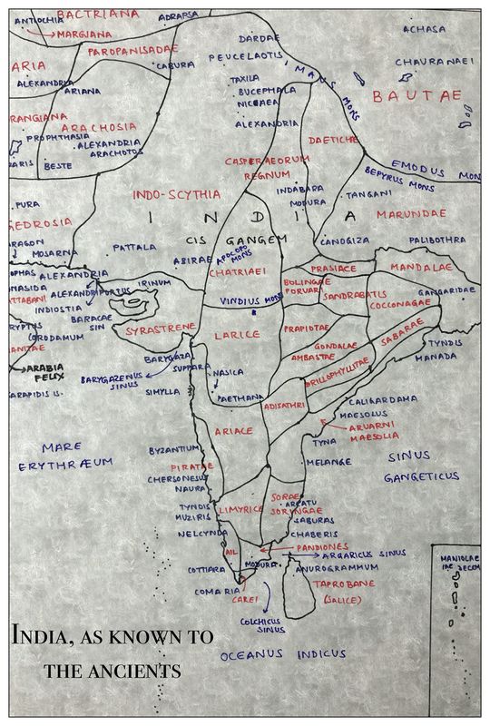 Ancient India map