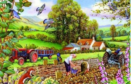 The busy Farmer 🤣
