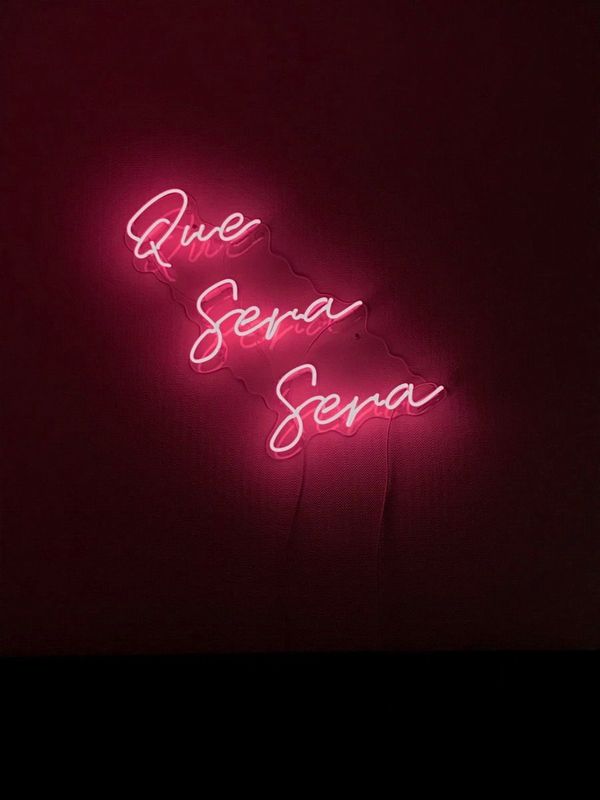 “Que sera sera, whatever will be”💕