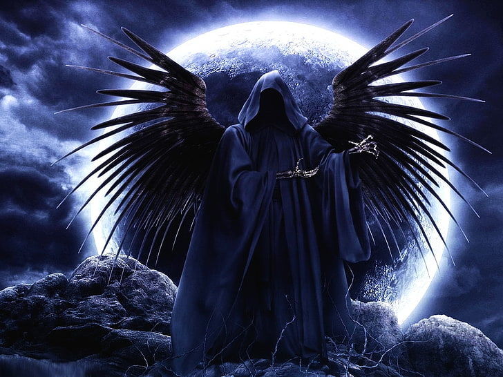 The Reaper Angel and Night Wind