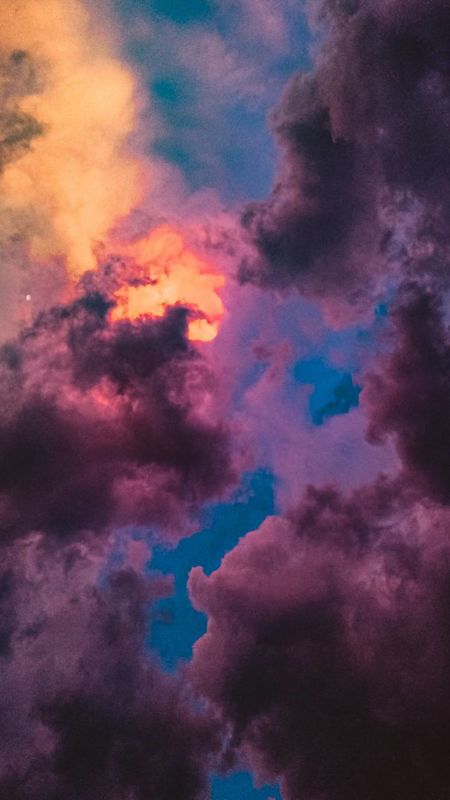 Colourful clouds 💙