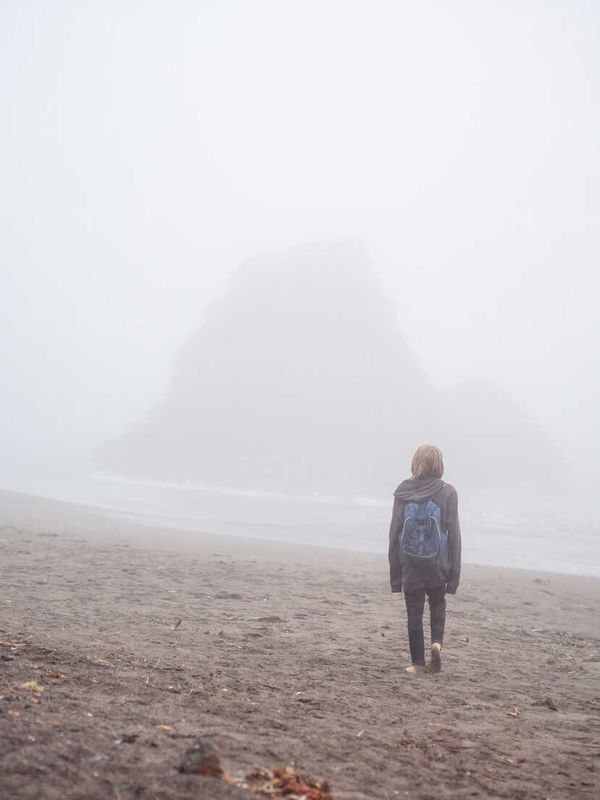 My foggy stroll 💙