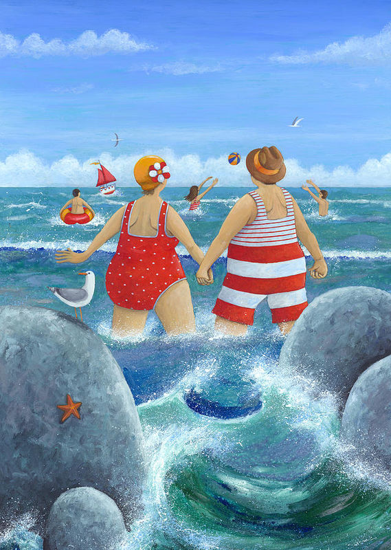 Beside the sea💙