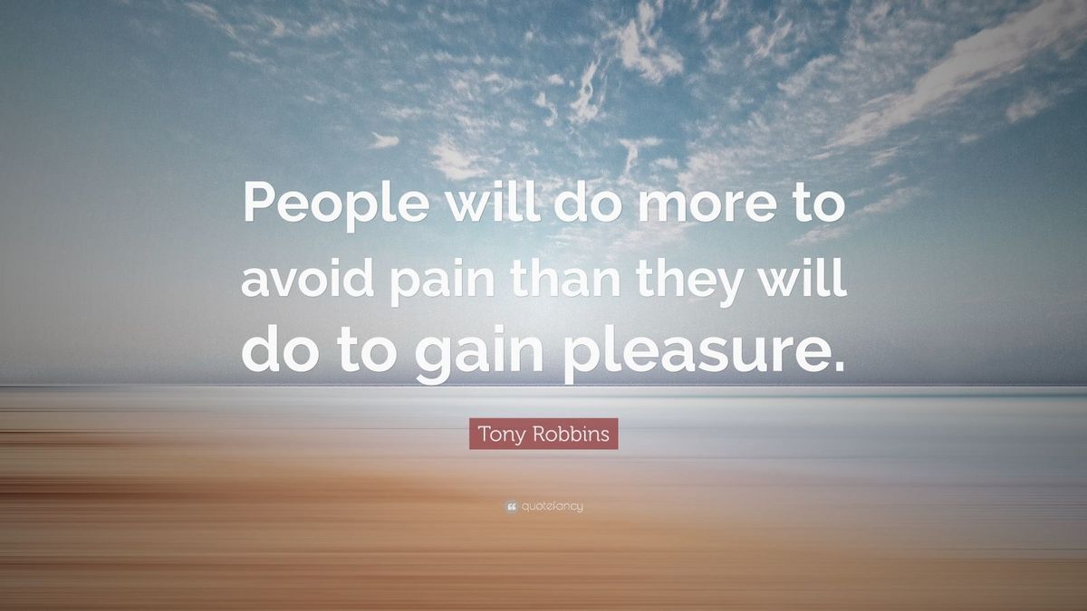 PAIN OR PLEASURE