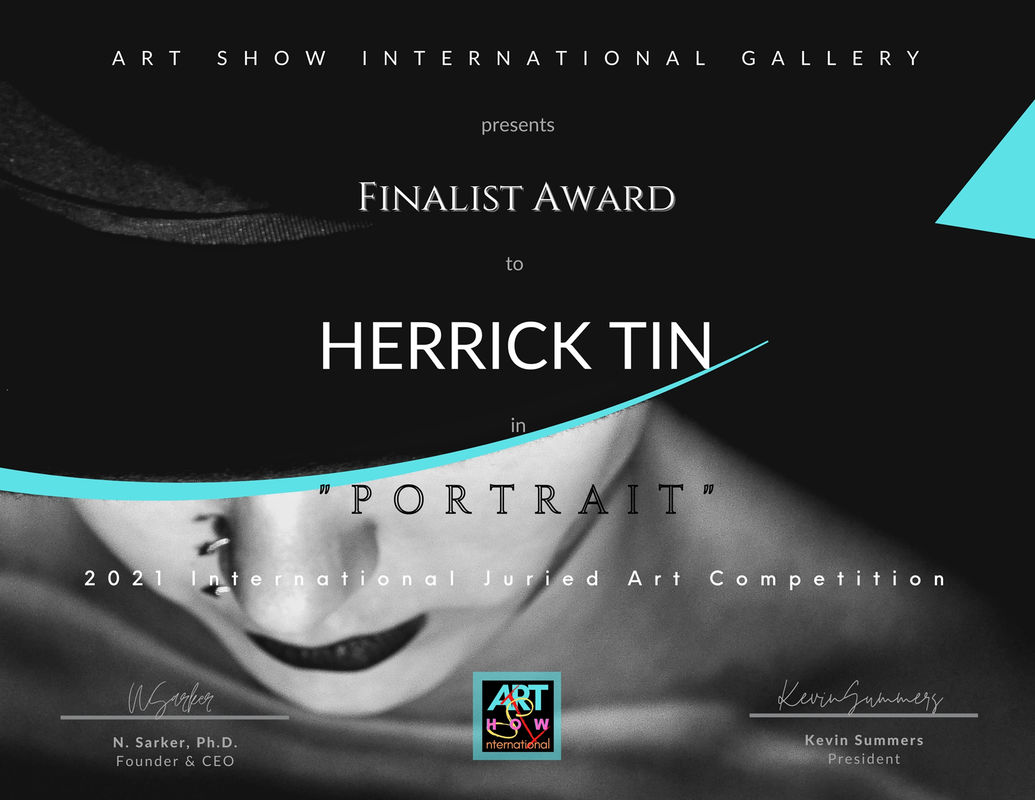My award certificate. 