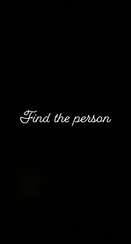 Find the person