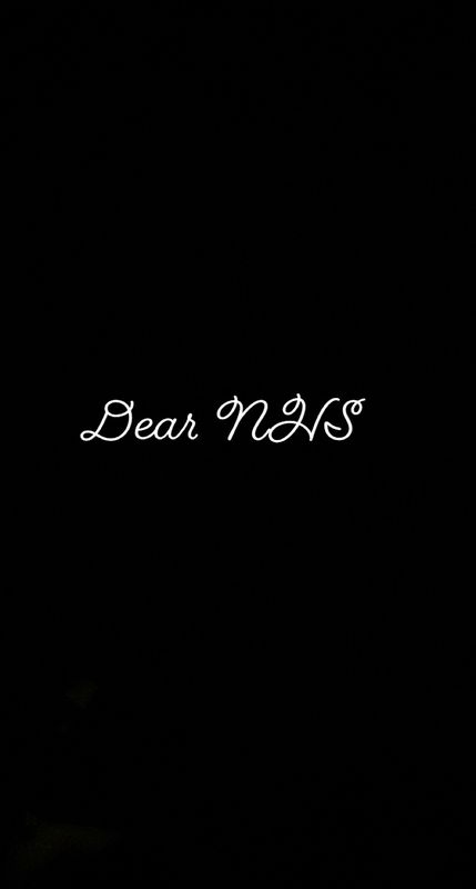 Dear NHS