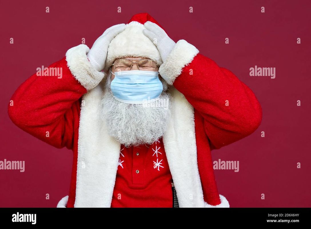 SANTA GOT COVID 19