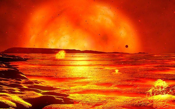 The Sun on Fire: A Red Giant ☀️🔴