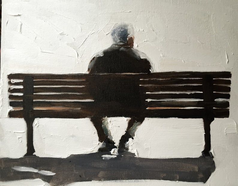 WHILE SITTING ON THE LAST BENCH