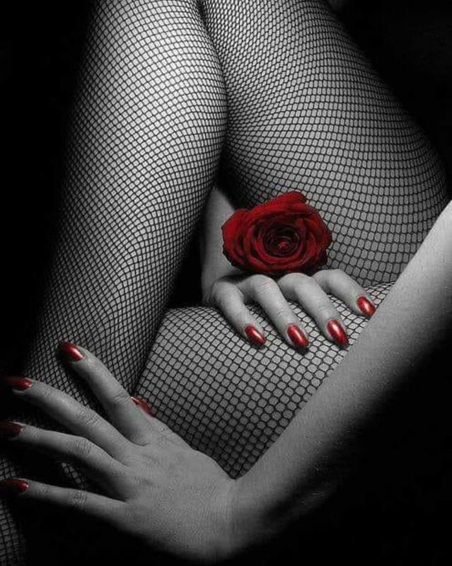 alone she was