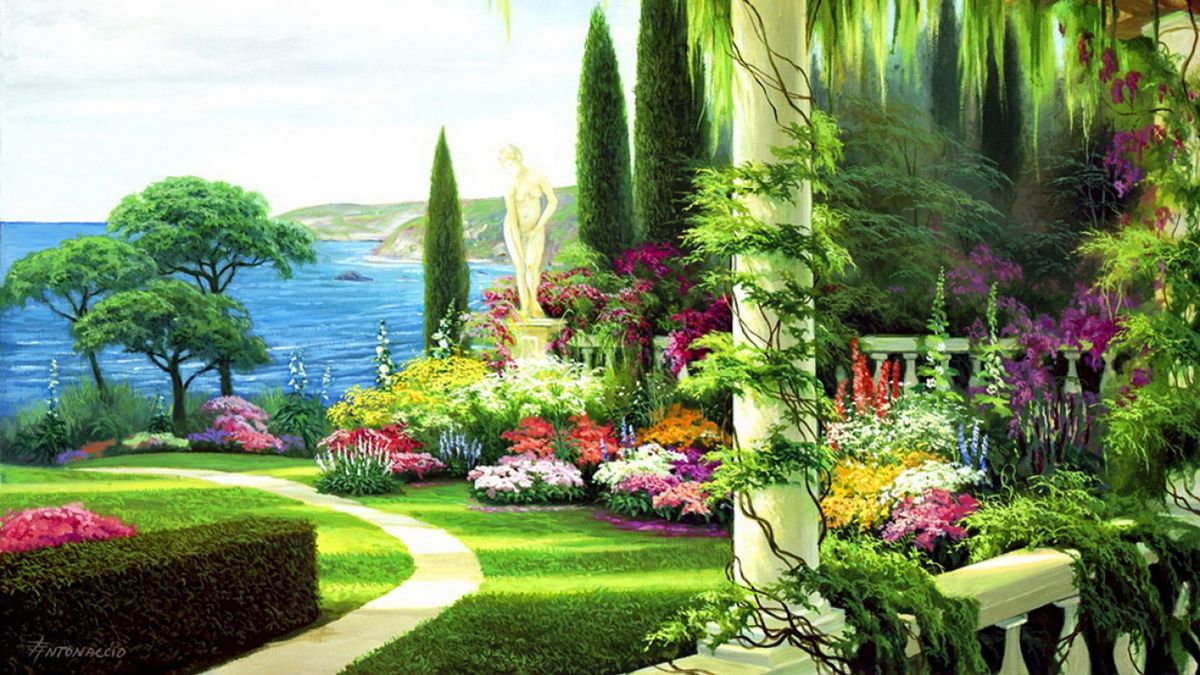 ~ The Garden Near The Sea ~