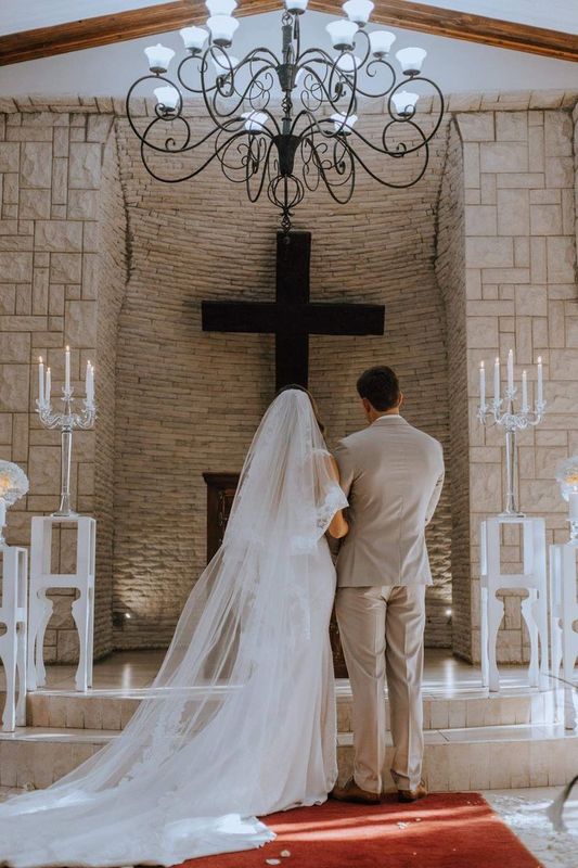 Standing at the altar 💍