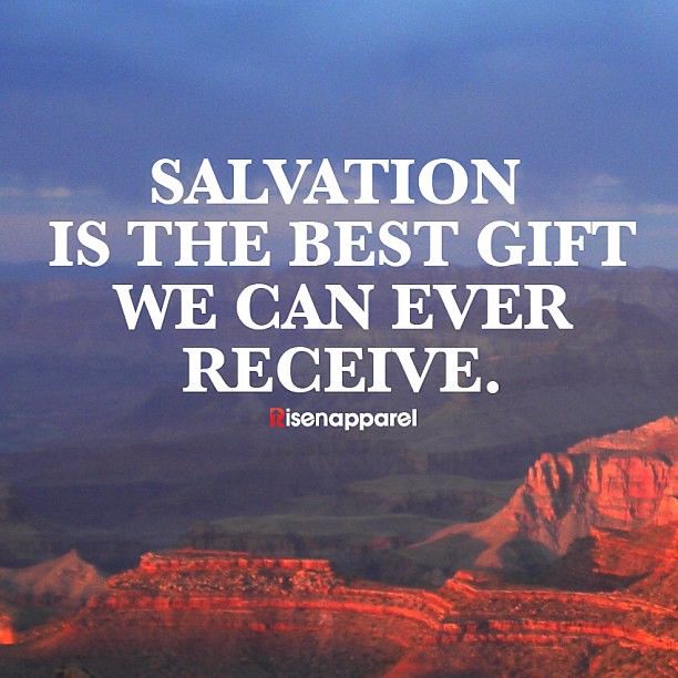 SALVATION IS FREE