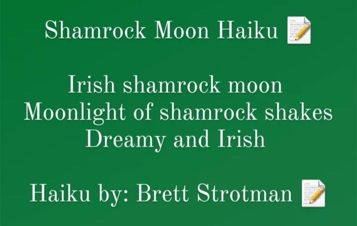 Shamrock Moon Haiku 📝