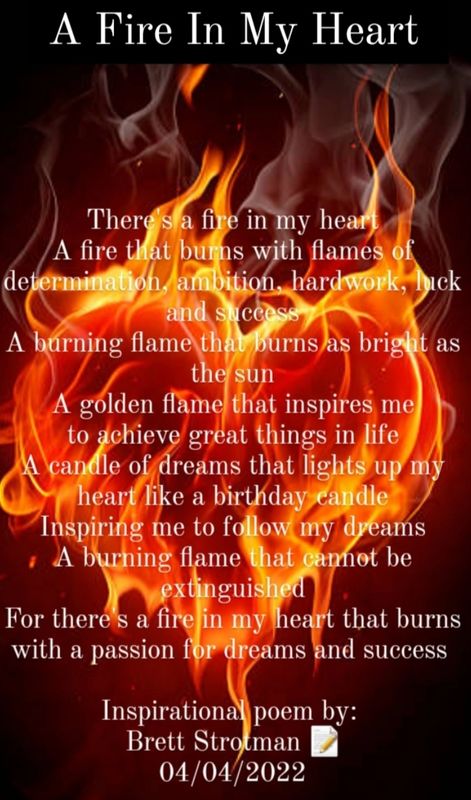 A Fire In My Heart