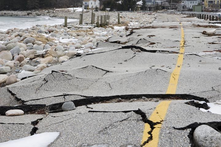 Broken roads