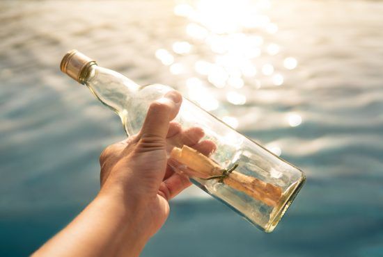 NOTE IN A BOTTLE