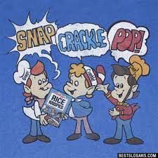 Part one narrating snapping crackling, and popping trembling underfoot...,