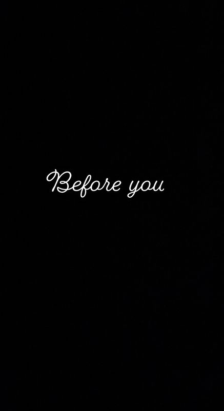 Before you 