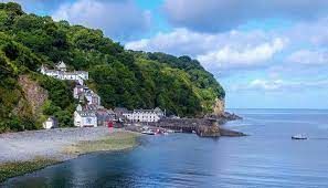 At Clovelly: ( North Devon)