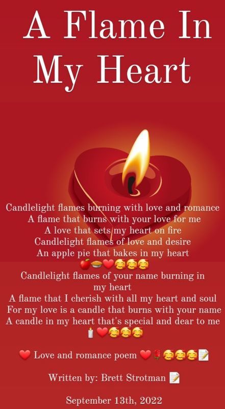 A Flame In My Heart