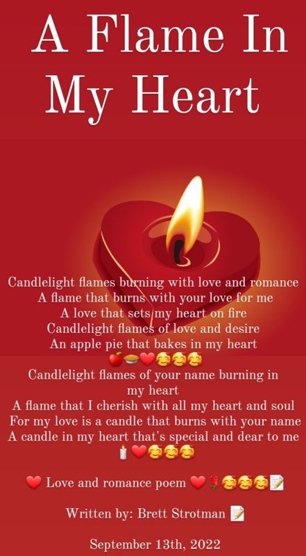 A Flame In My Heart 