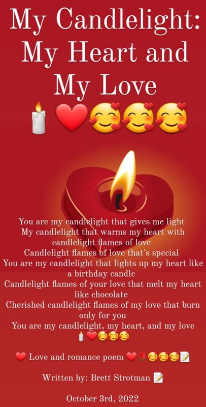 My Candlelight: My Heart and My Love