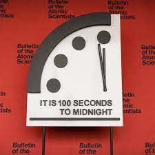 Doomsday Clock minute hand...