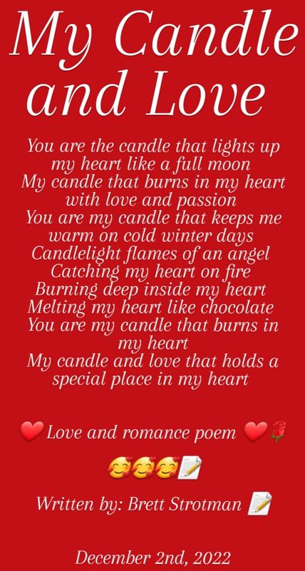 My Candle and Love 
