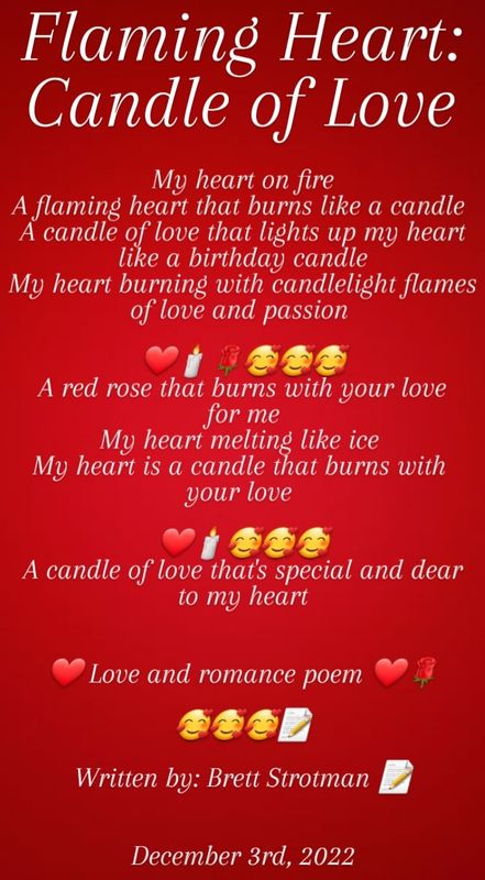 Flaming Heart: Candle of Love