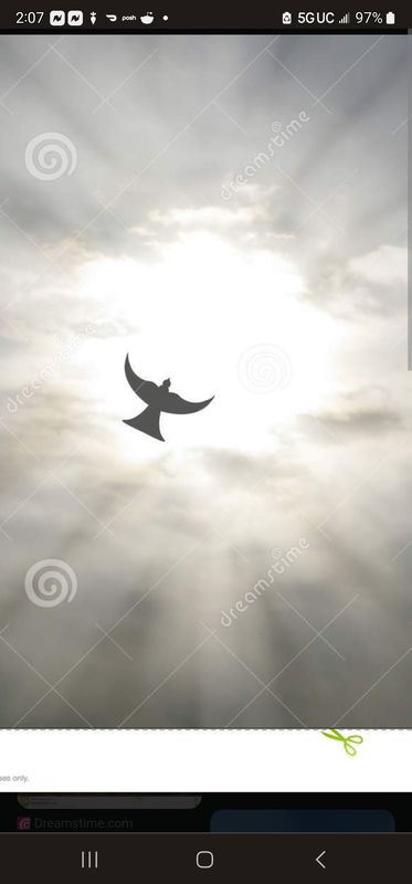 It's in the sky