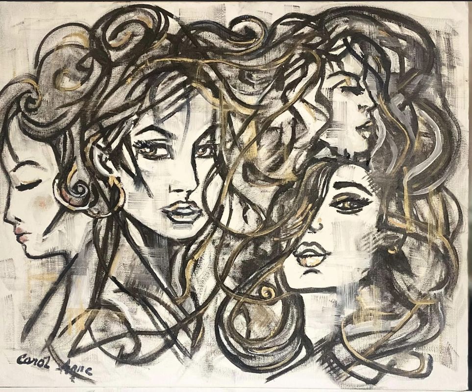 Abstract faces 