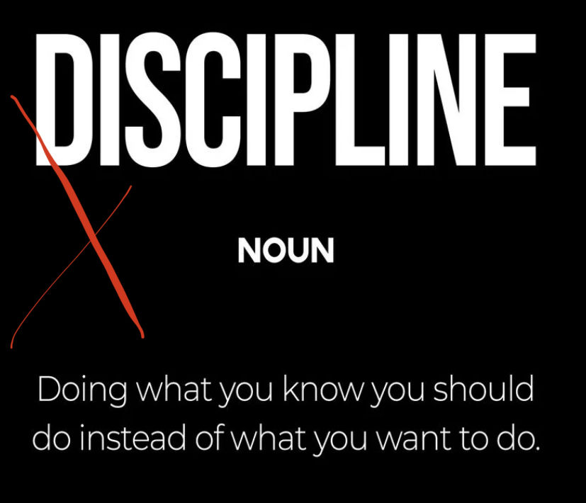 A, B, C, Discipline 