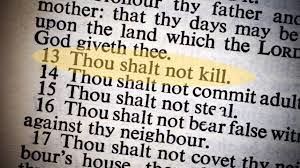 Severe surge regarding thou shalt not kill violations