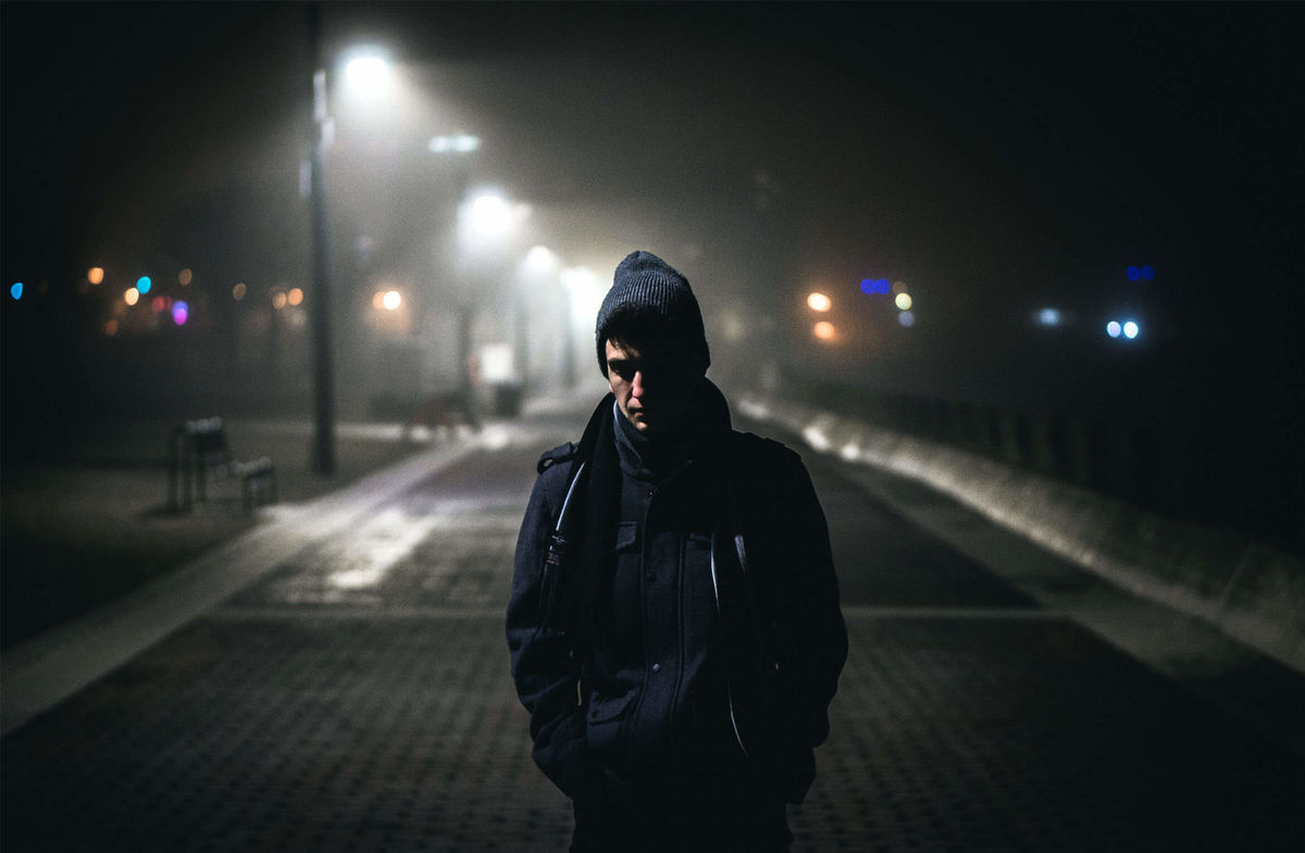 A walk in the dark