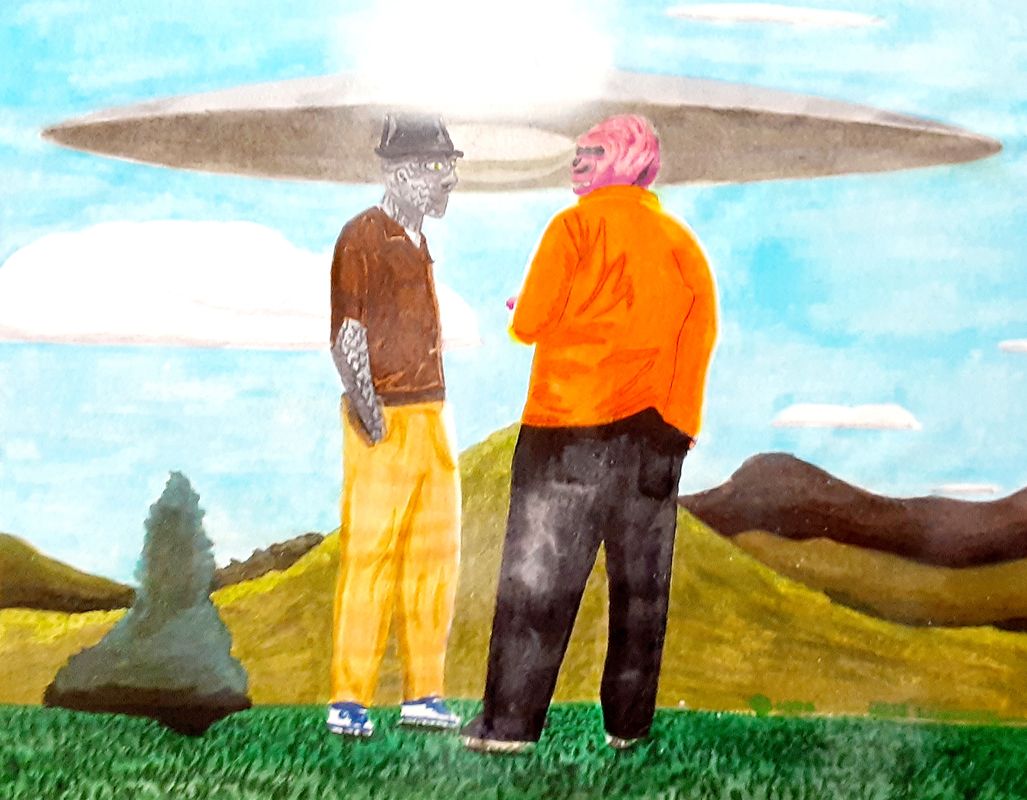 Chatting on the Golfcourse