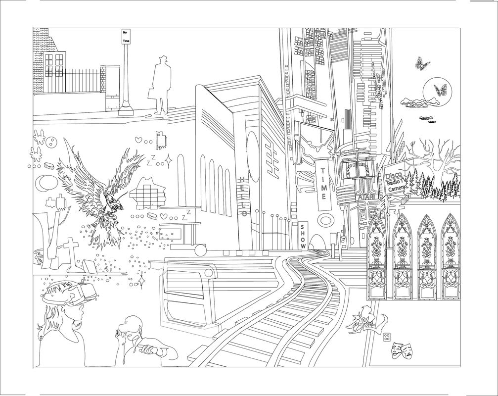 Impromptu - Line Art 