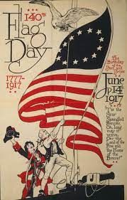In America June 14th equals flag day