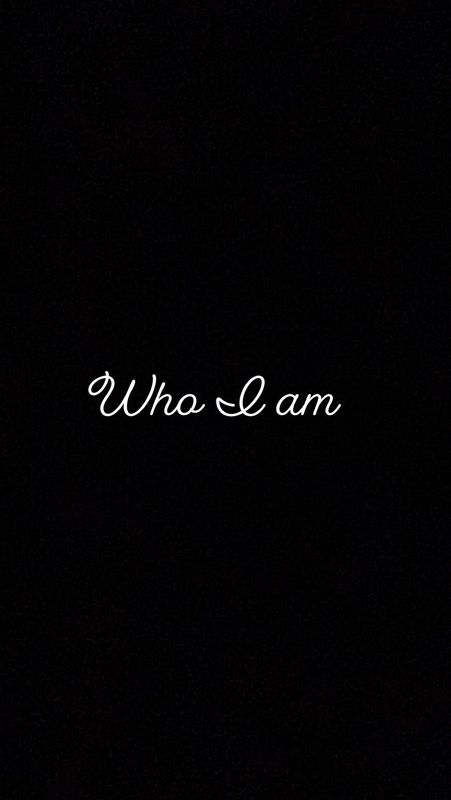 Who I am 