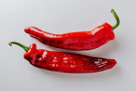 Red hot chili pepper poker face...