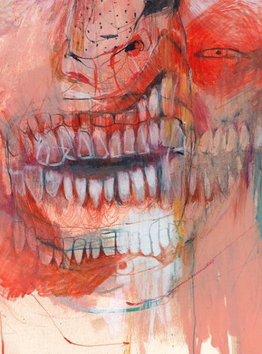 Teeth against the heart