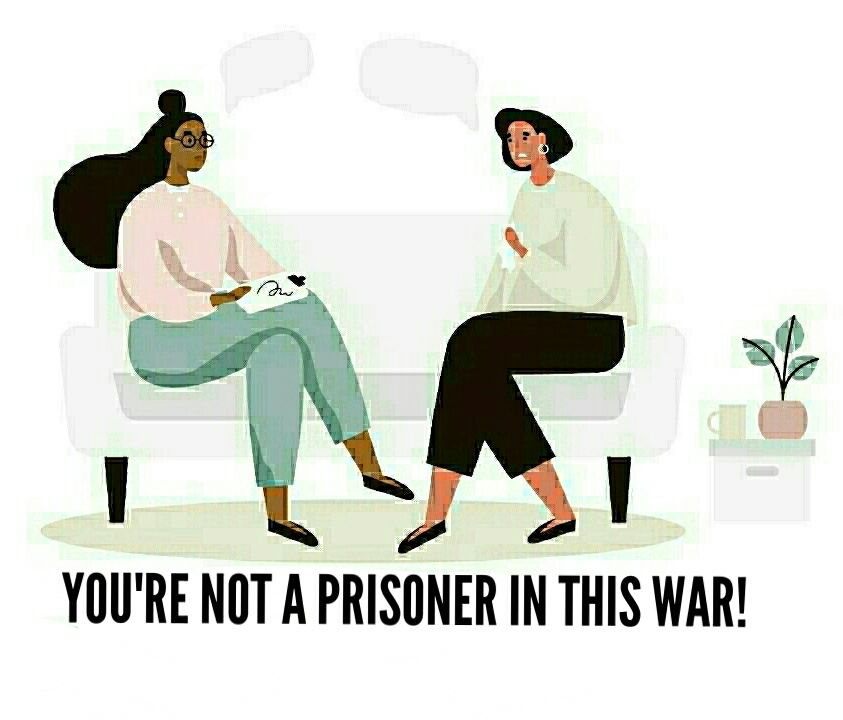 YOU'RE  NOT A PRISONER  OF THIS WAR