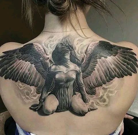 Still....Angel on my back