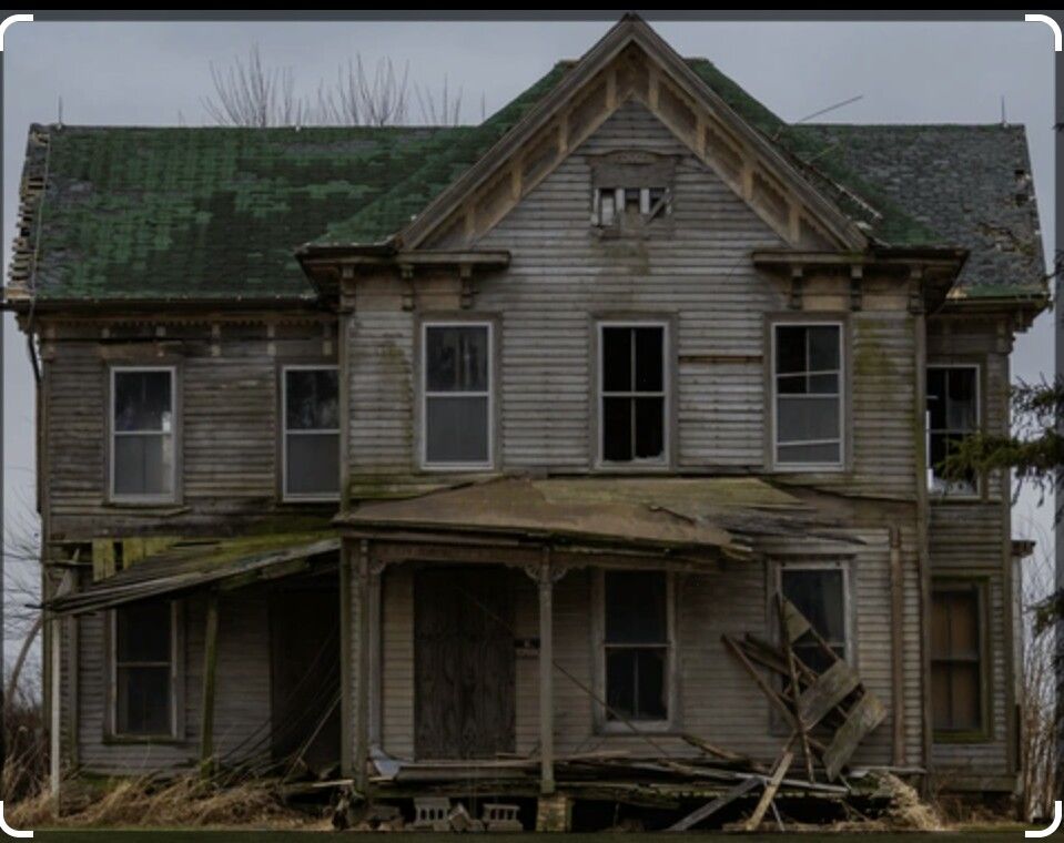 The abandoned house