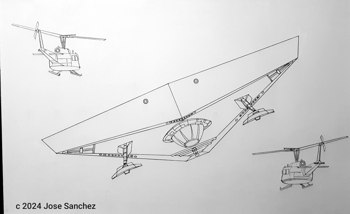 TR-3B Chopper Escort (sketch)