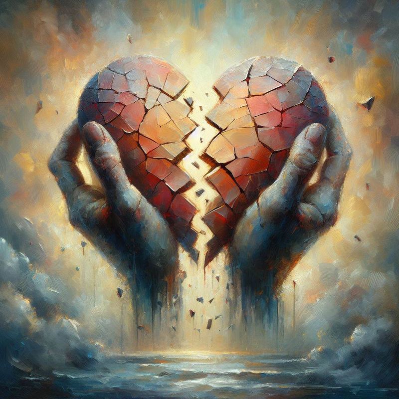 a broken heart 