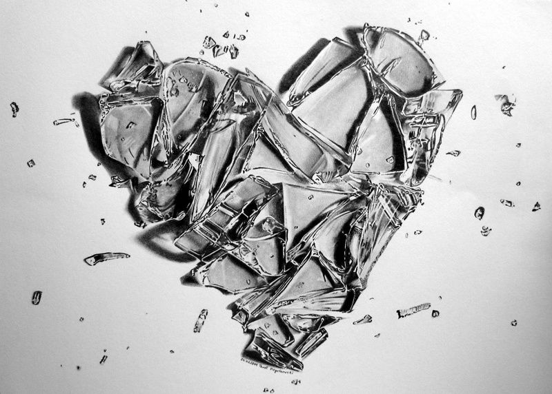 Broken glass