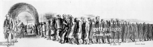 a soup line