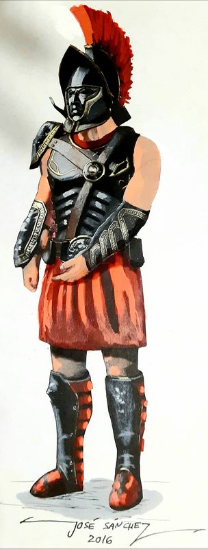 Ancient Roman Soldier 